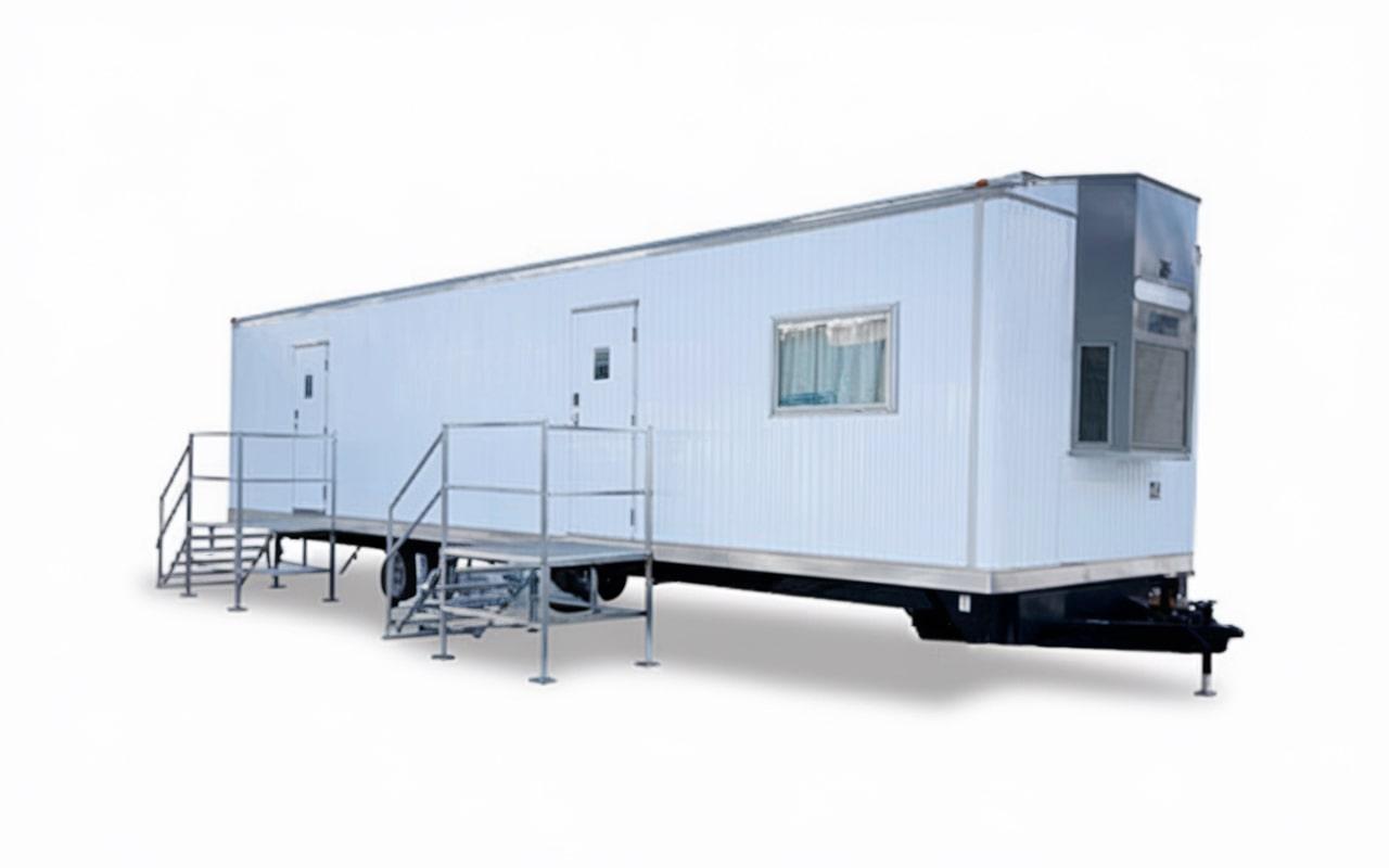 we can deliver and set up office trailers at your site within a matter of days, depending on your location and specific requirements